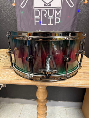 HHH Drums 14x7” Spalted Sycamore Snare Drum