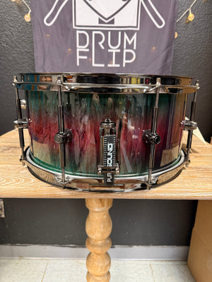 HHH Drums 14x7” Spalted Sycamore Snare Drum