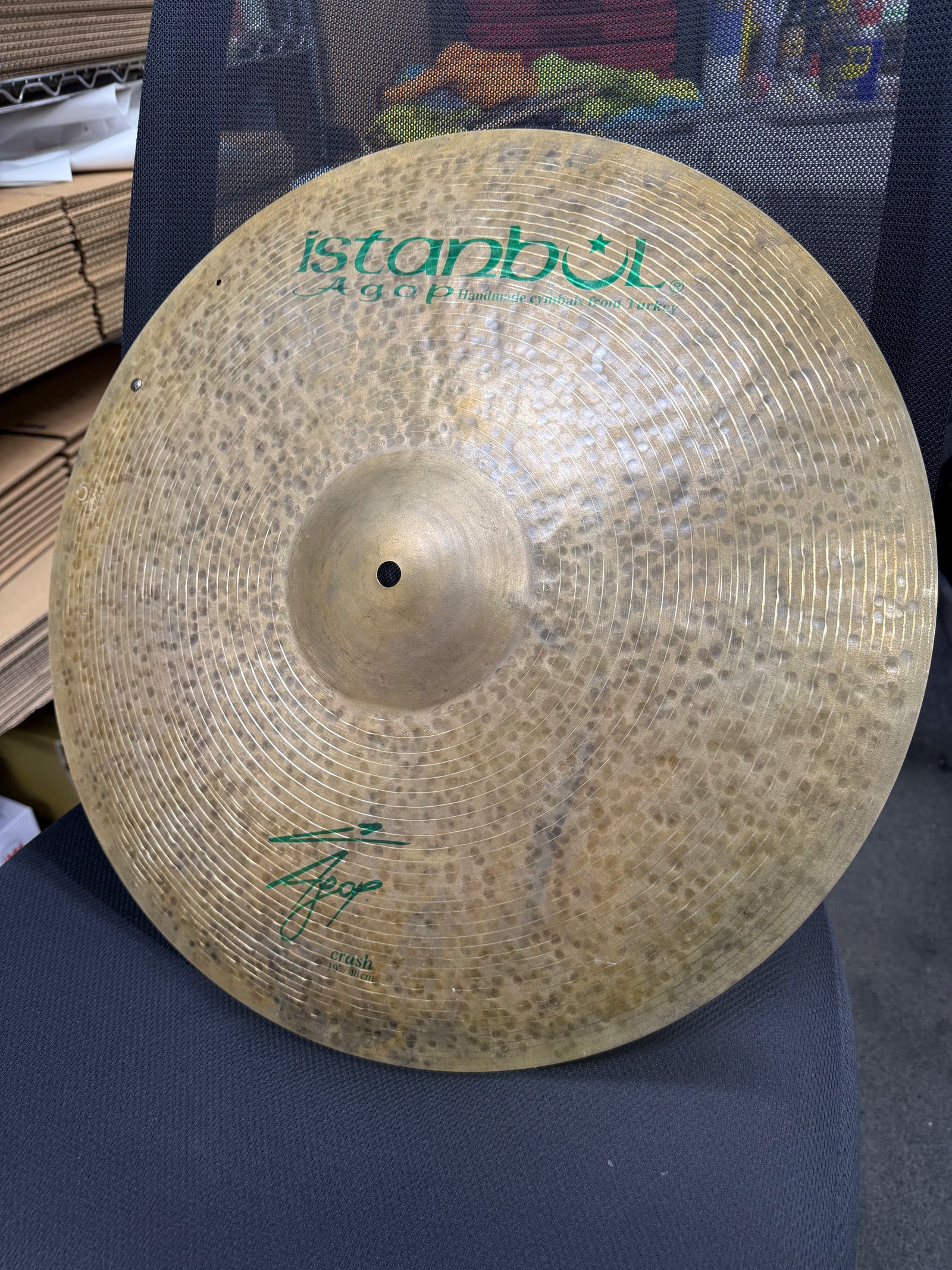Istanbul Agop Signature 19” crash cymbal