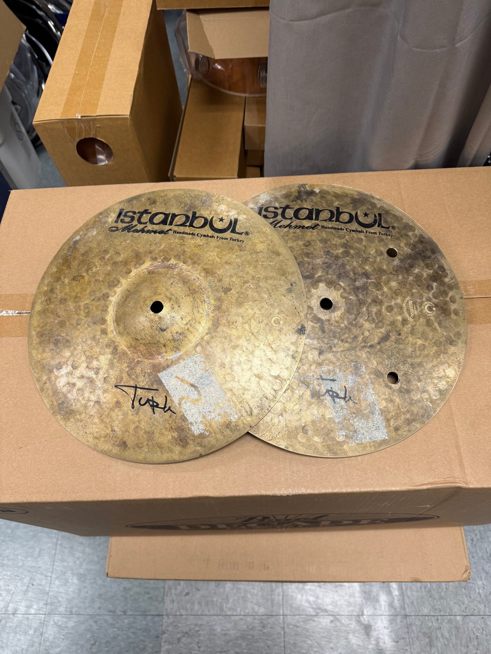Istanbul Turk 12” Flathole hi hats