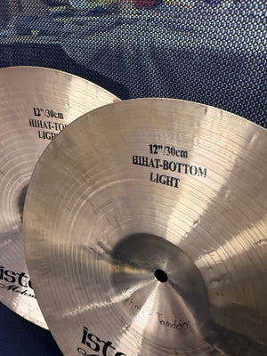 Istanbul Mehmet 12” Light Traditional Series Hi hats
