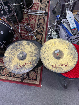 Istanbul Mehmet 14” Black Sea 1623 Hi hat cymbals