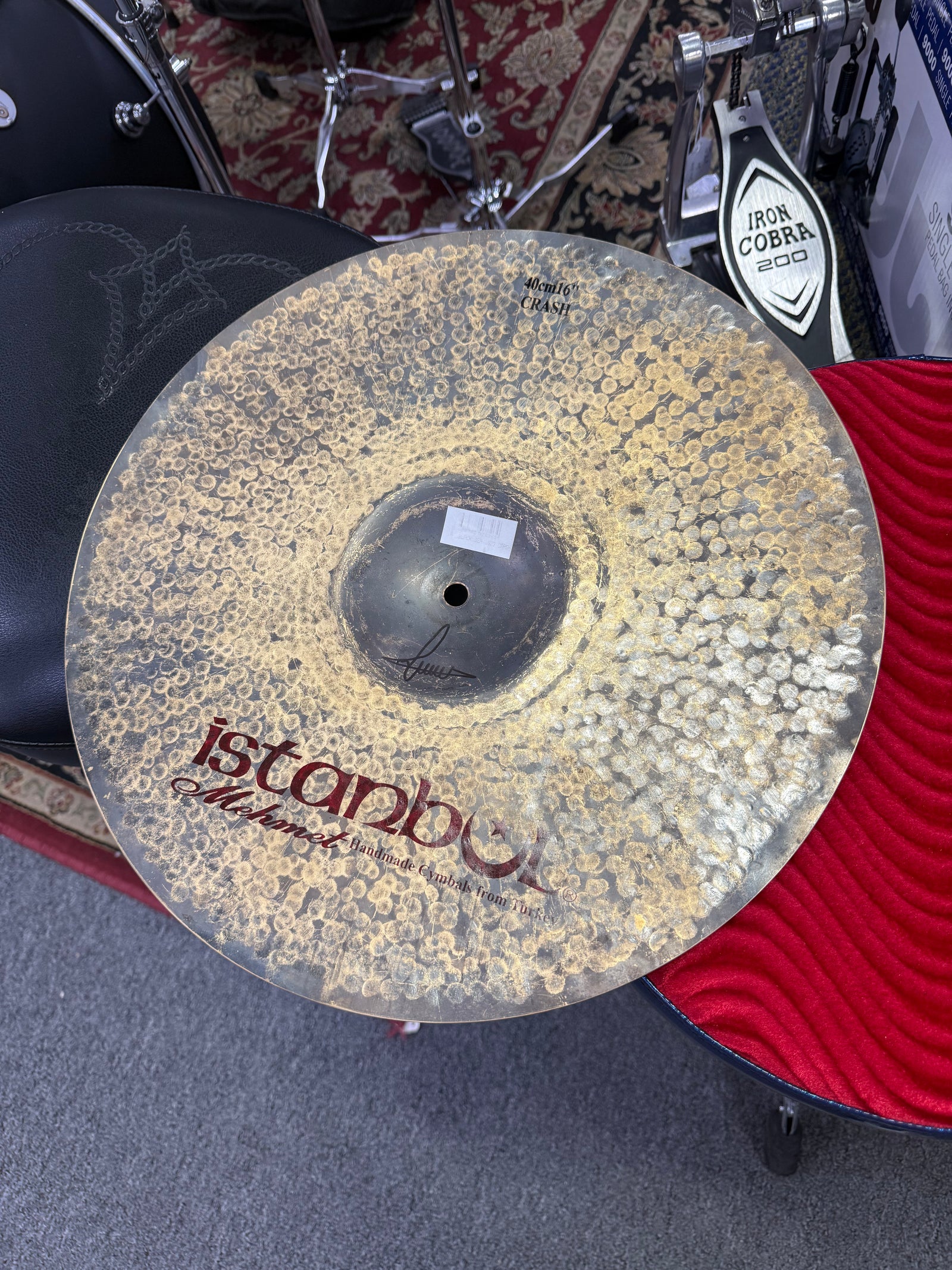 Istanbul Mehmet 16” Black Sea 1623 Crash Cymbal