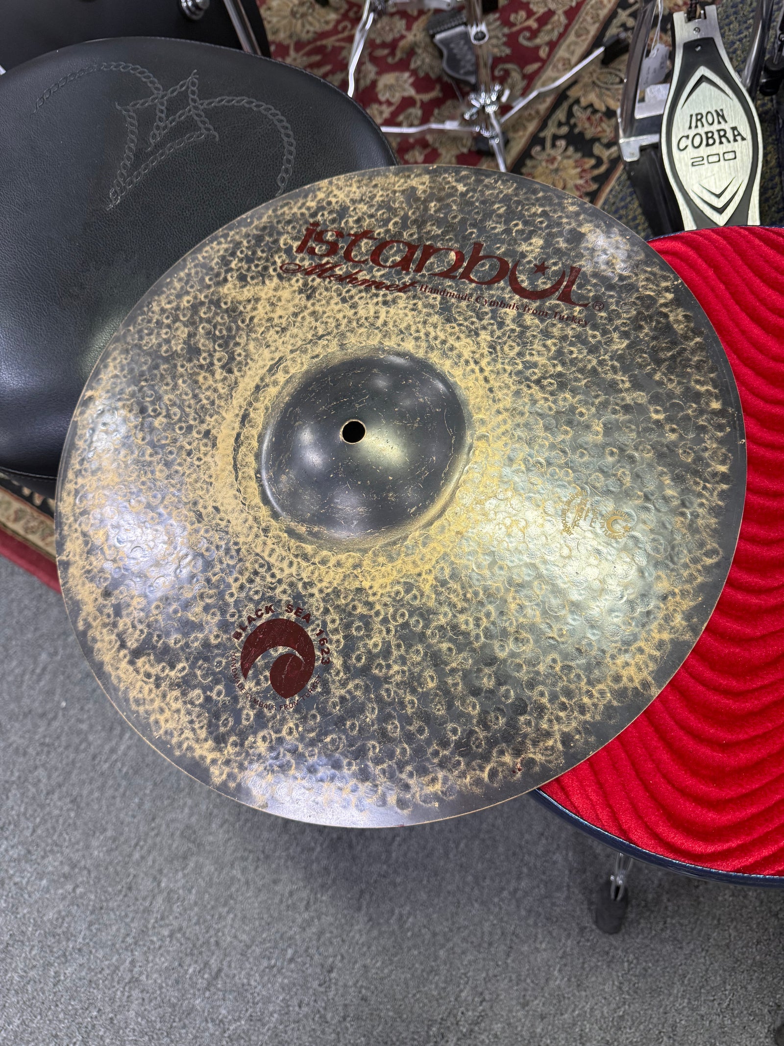 Istanbul Mehmet 16” Black Sea 1623 Crash Cymbal