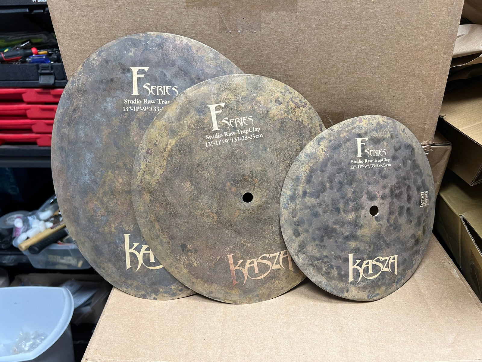 Kasza F Series Studio Raw Clapstack Cymbal