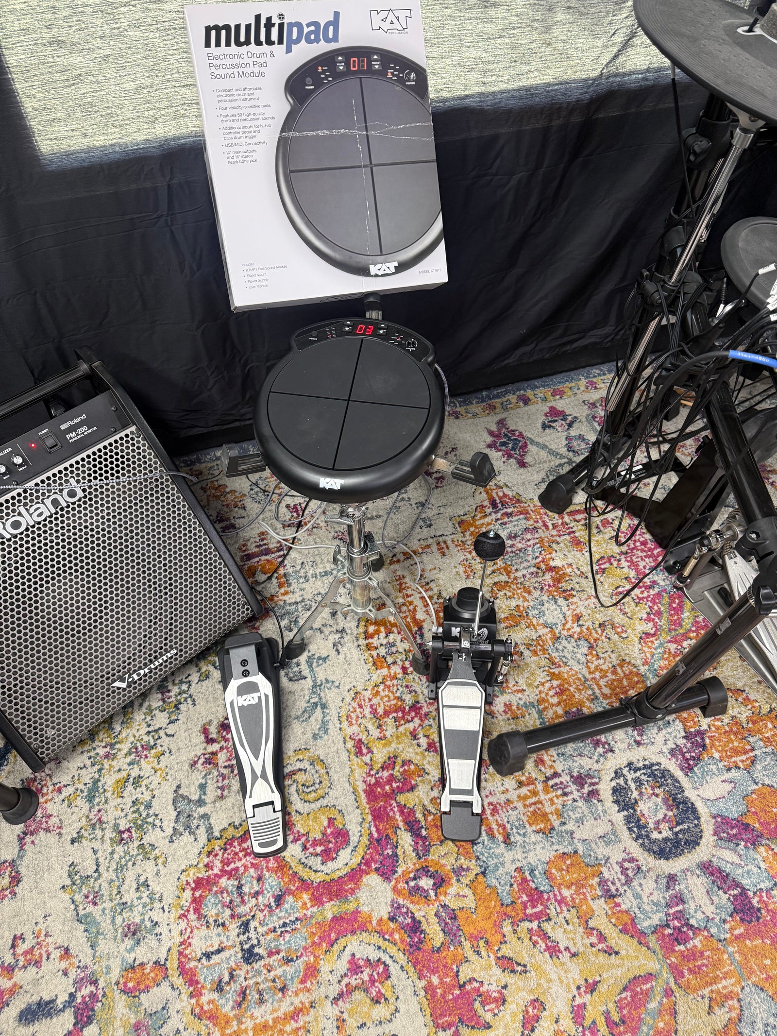KAT ktmp1 Pad and pedals.