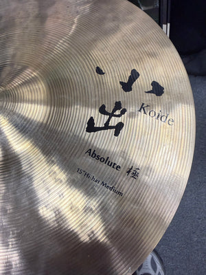 Koide 15” Absolute Hi hats