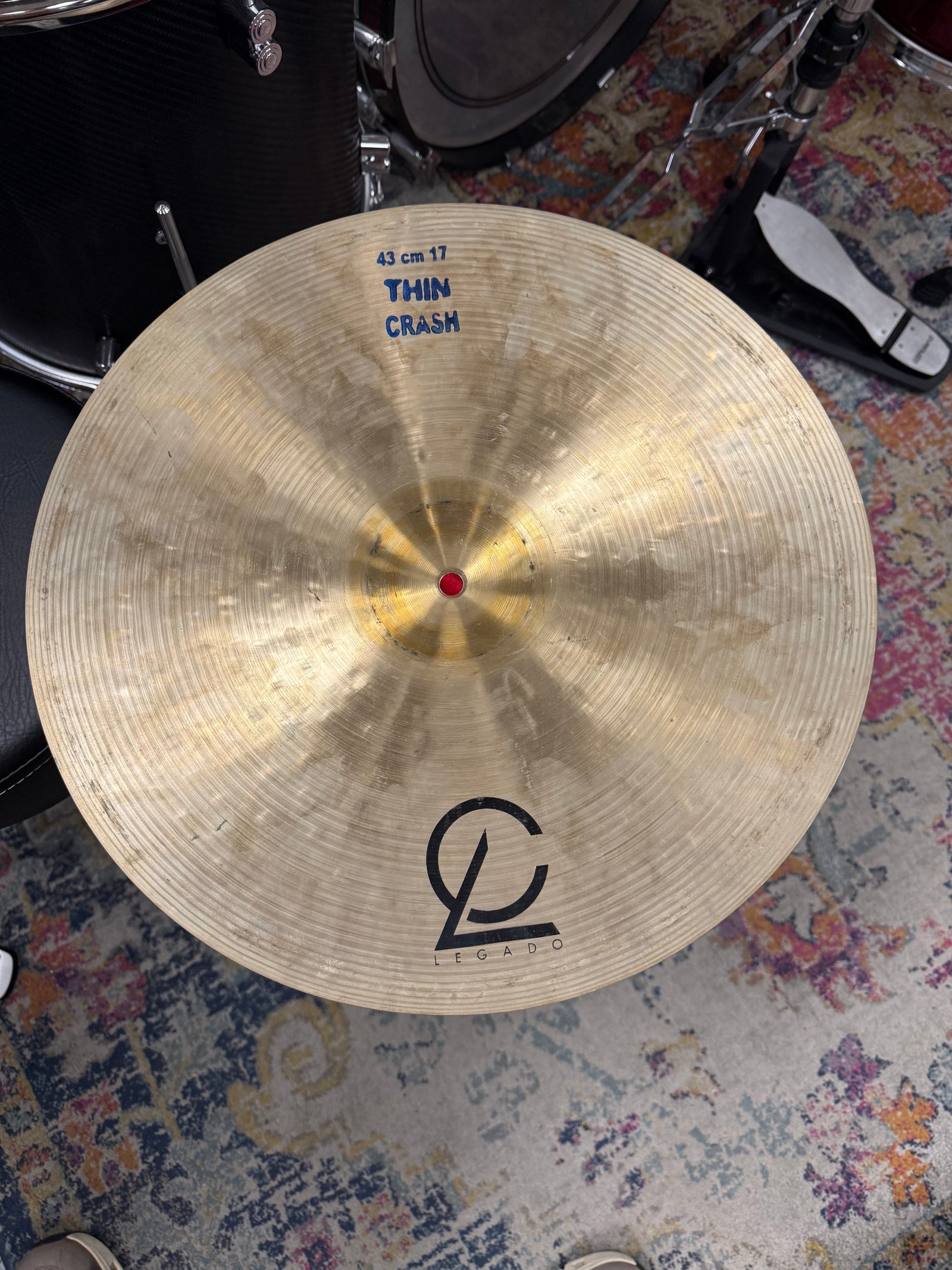 Legado Lux 17” thin crash cymbal