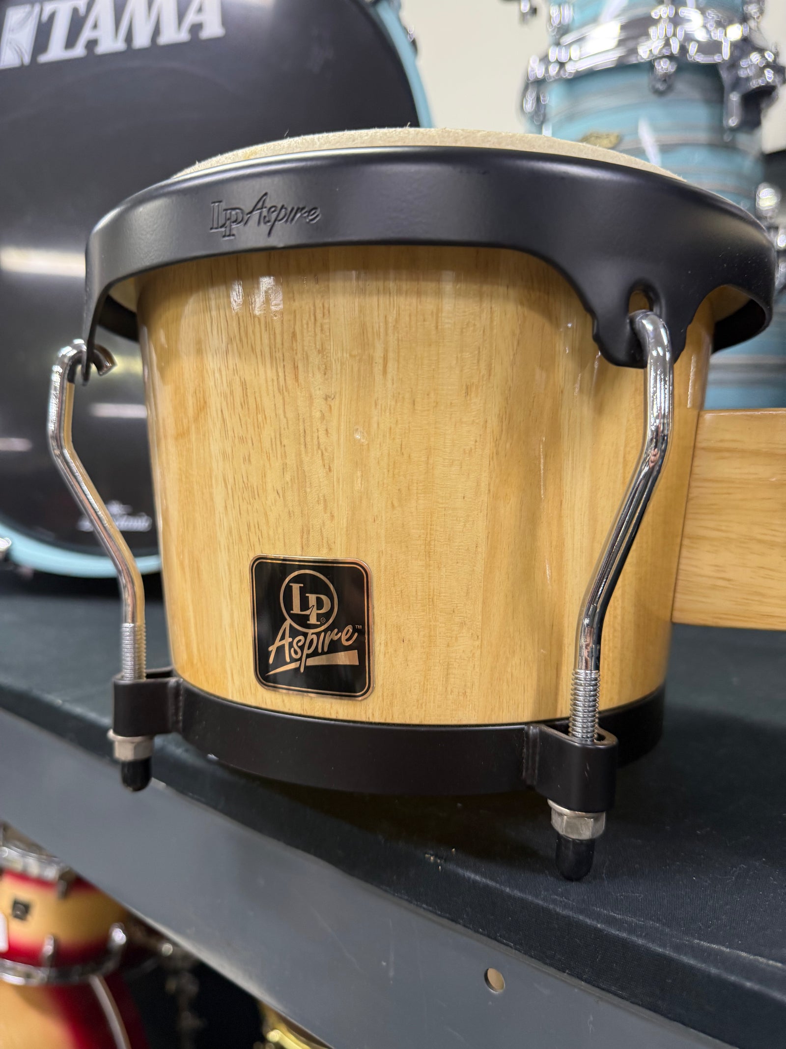 LP Aspire Wood Bongos