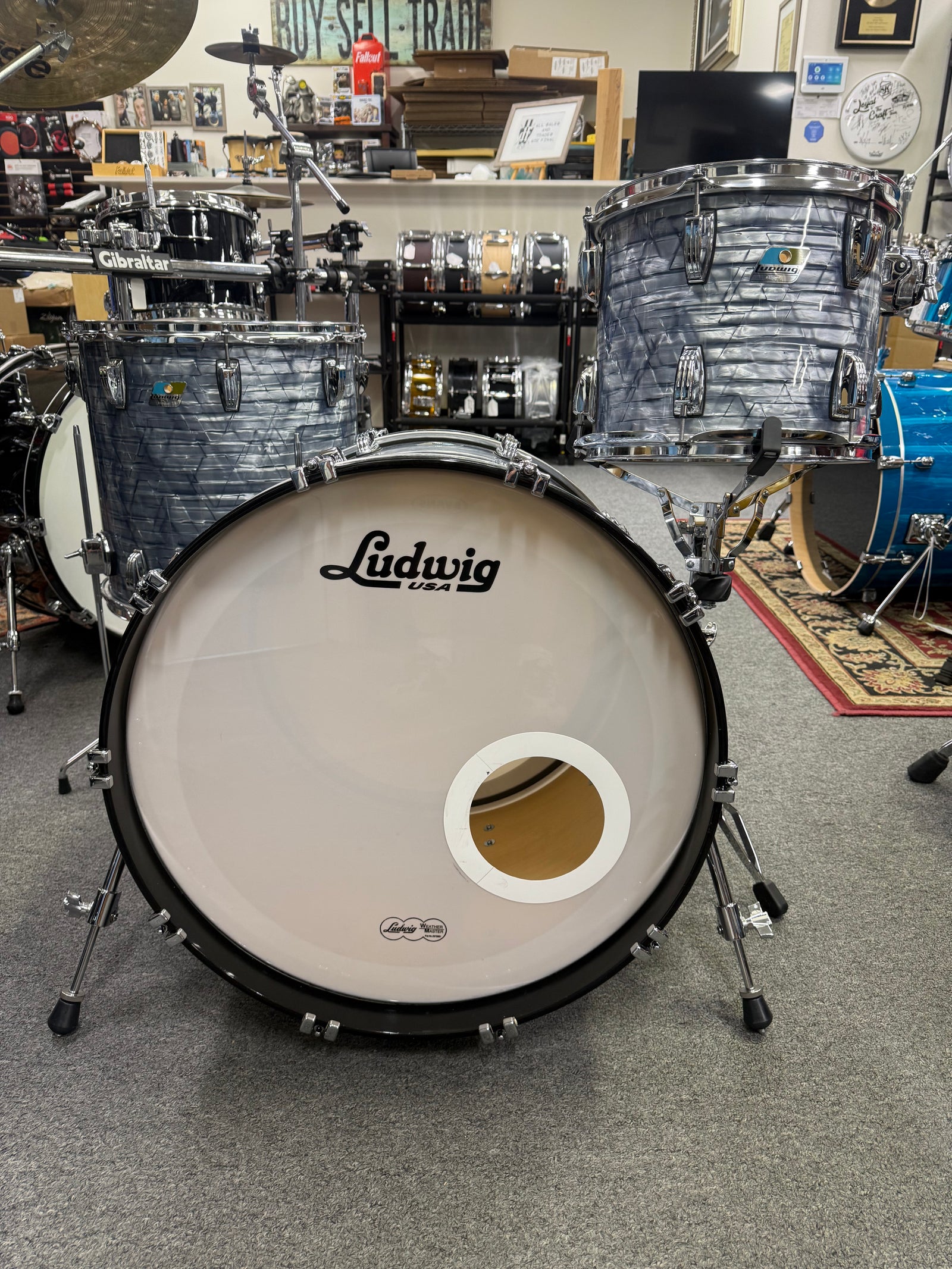 Ludwig Classic Maple 3pc Drum Set