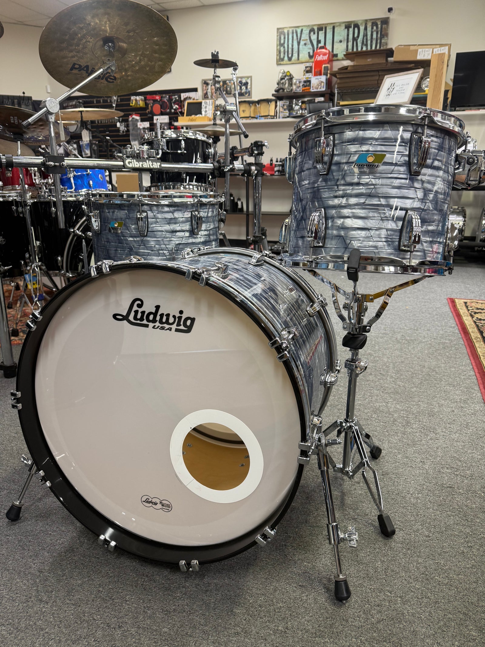 Ludwig Classic Maple 3pc Drum Set