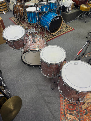 Ludwig Classic Oak Rose Marine Pearl 4pc Drum Set