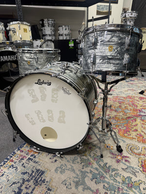 Ludwig Sky Blue Pearl 3pc Drum Set
