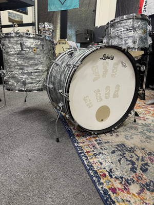 Ludwig Sky Blue Pearl 3pc Drum Set
