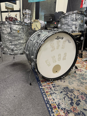 Ludwig Sky Blue Pearl 3pc Drum Set