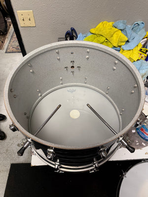 Ludwig Standard Blue Strata 4pc Drum Set