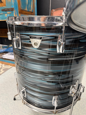 Ludwig Standard Blue Strata 4pc Drum Set