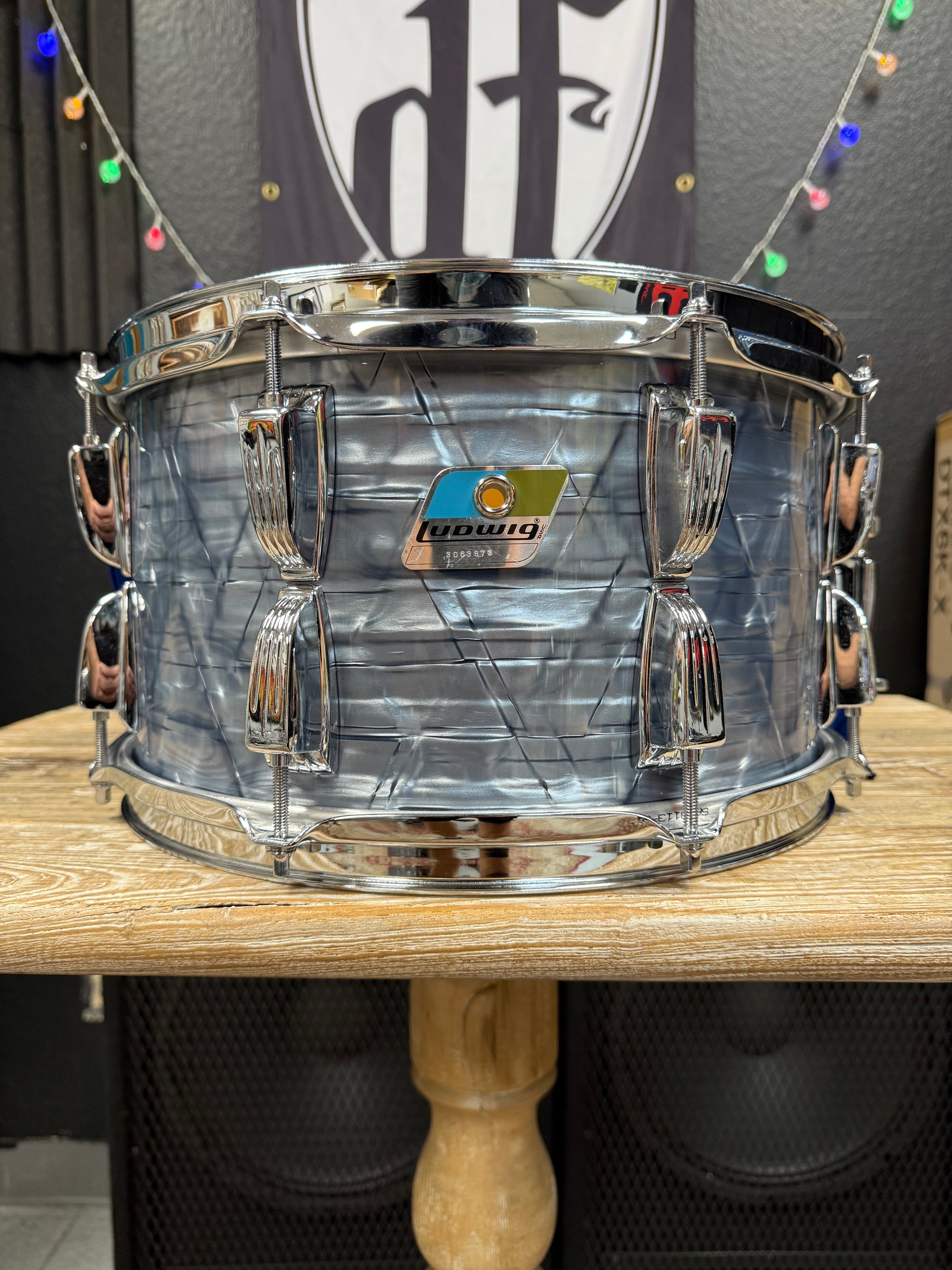 Ludwig Sky Pearl Snare updated by On the Edge Drum Services
