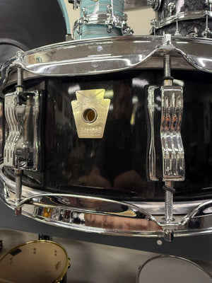 Ludwig 14x5” Classic Maple Piano Black Snare Drum
