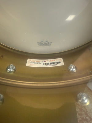 Ludwig 14x6.5” Raw Brass Phonic Snare Drum