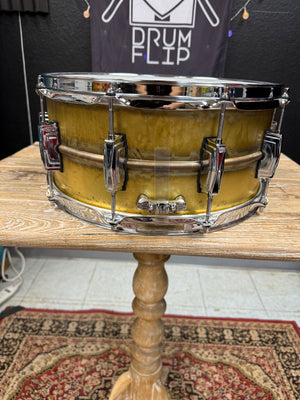 Ludwig 14x6.5” Raw Brass Phonic Snare Drum