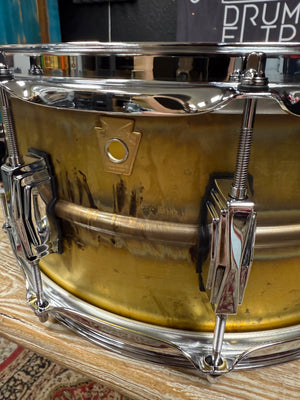 Ludwig 14x6.5” Raw Brass Phonic Snare Drum
