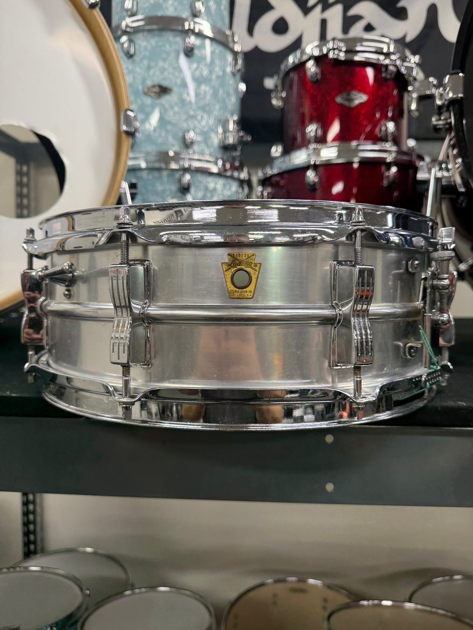 Ludwig Acrolite 14x5” Snare Drum 1967