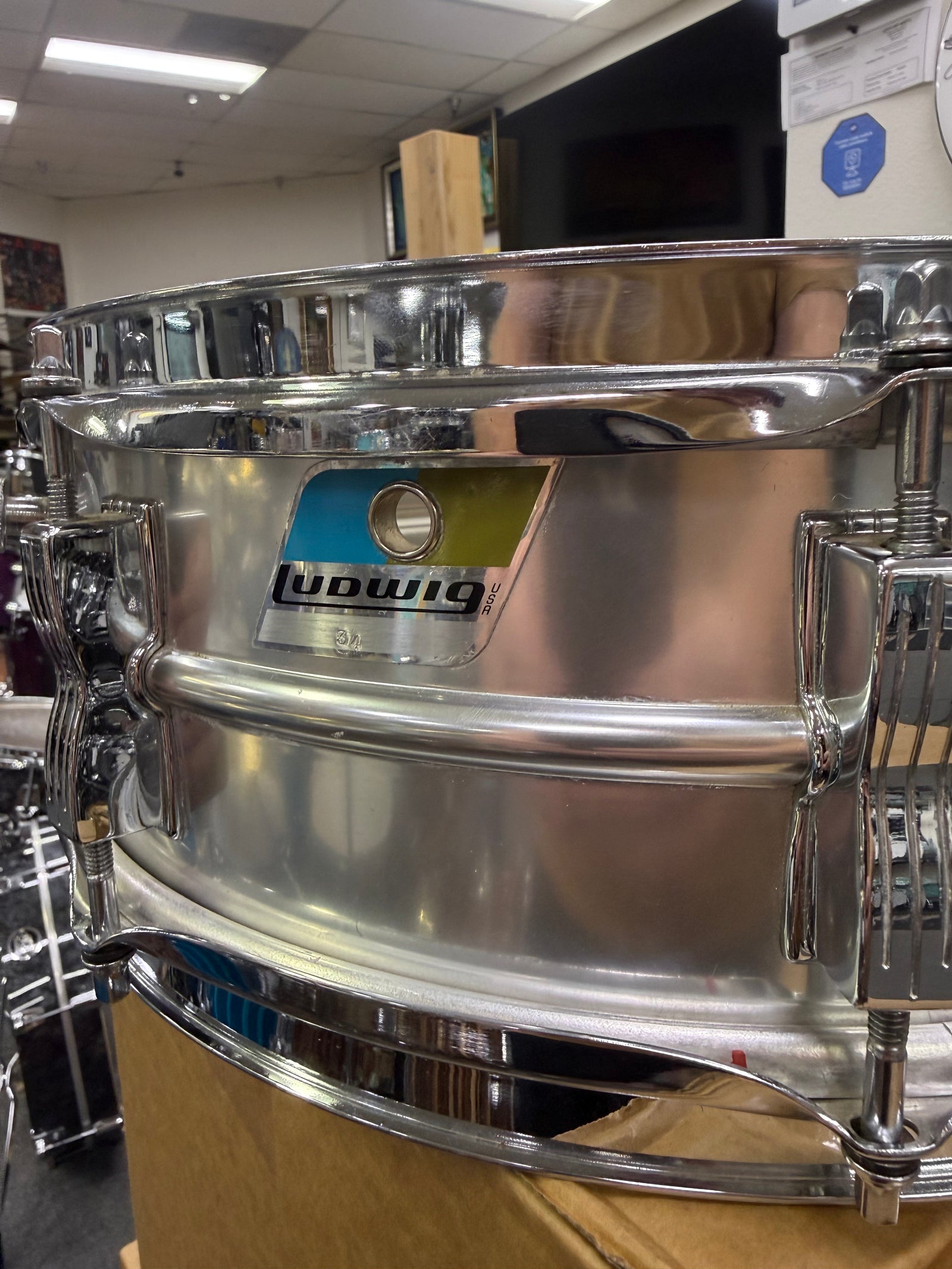 Ludwig Acrolite 14x5” Snare Drum 1970