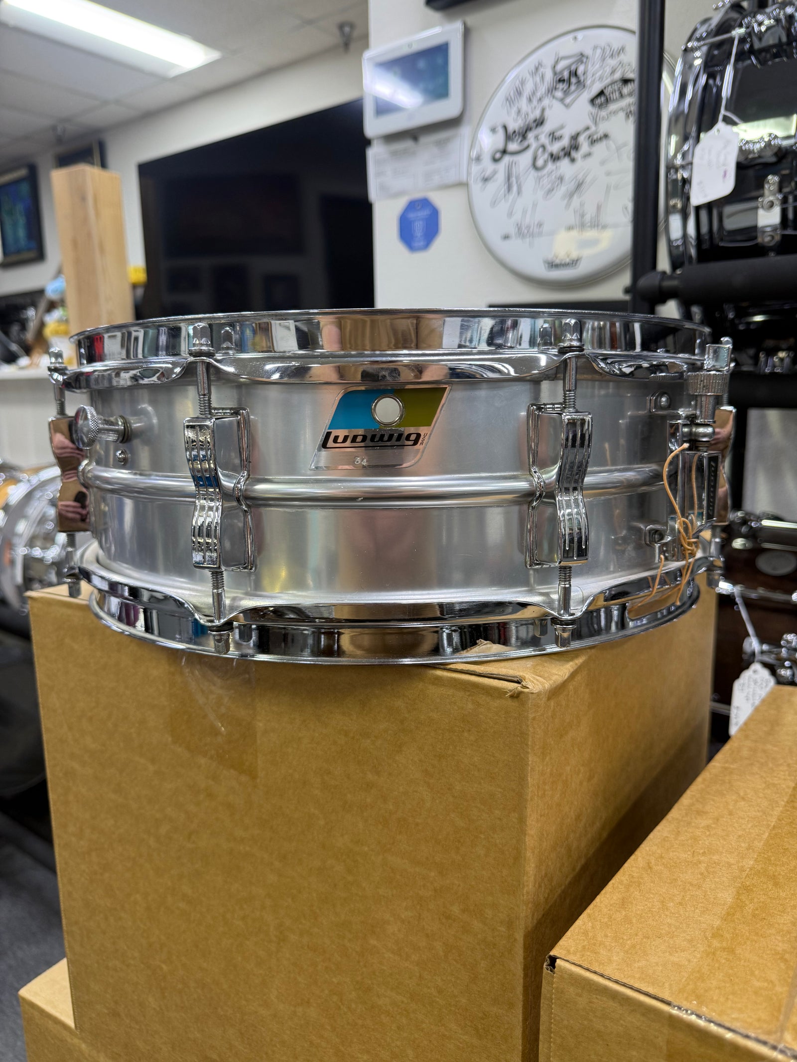 Ludwig Acrolite 14x5” Snare Drum 1970