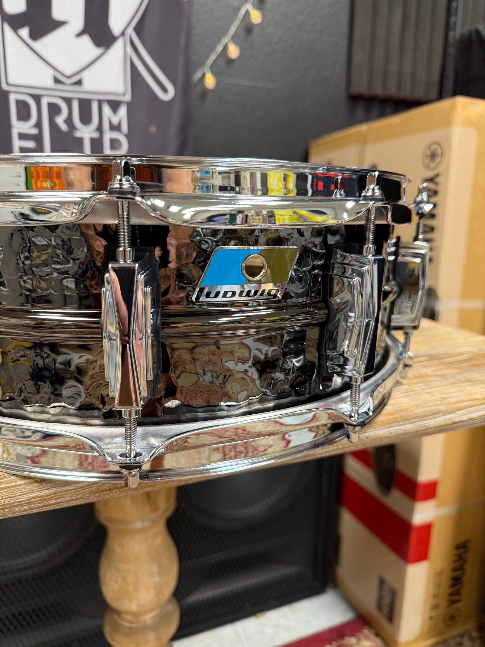 Ludwig Black Beauty 14x5” Snare Drum LB416KB