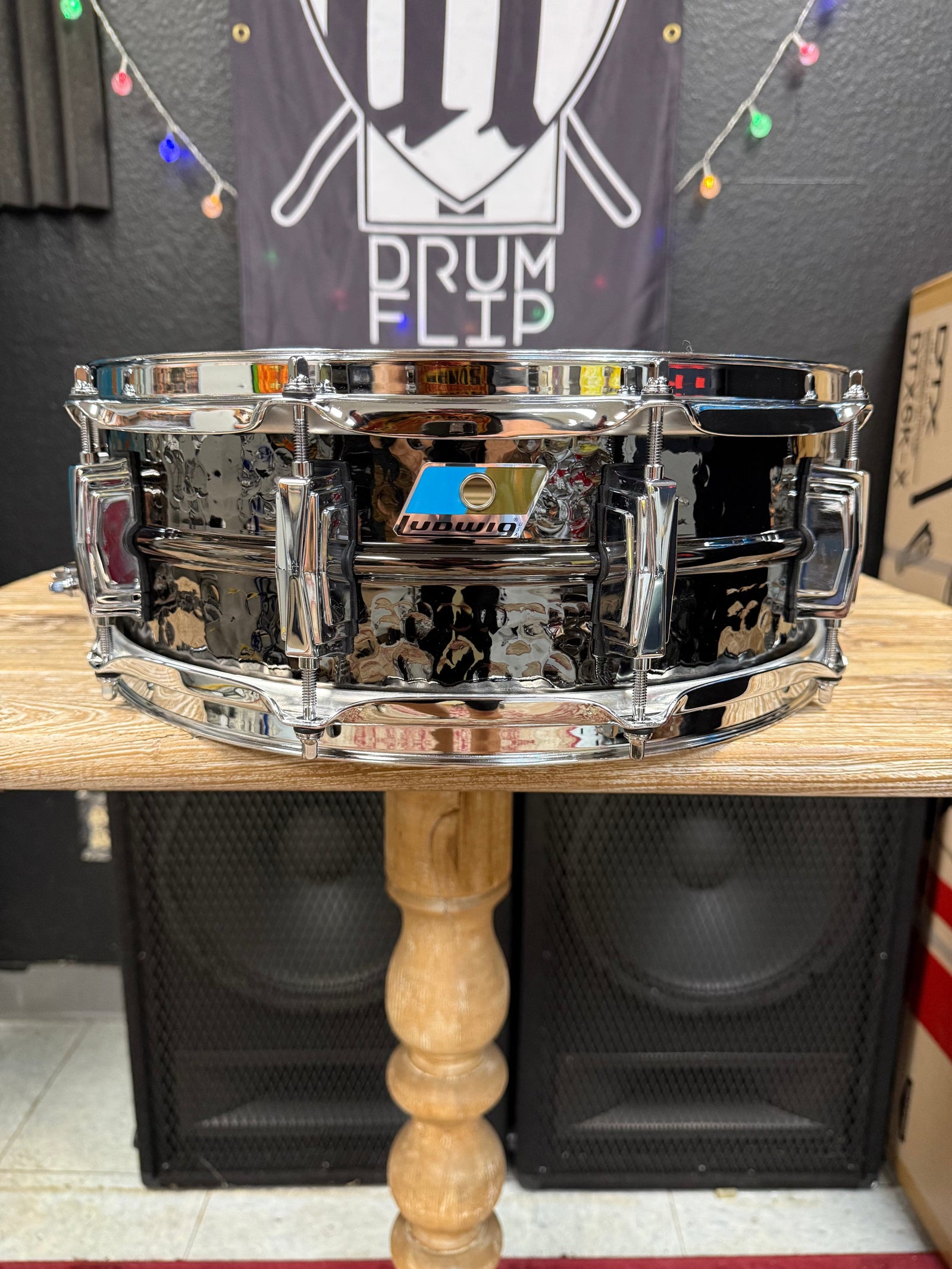 Ludwig Black Beauty 14x5” Snare Drum LB416KB