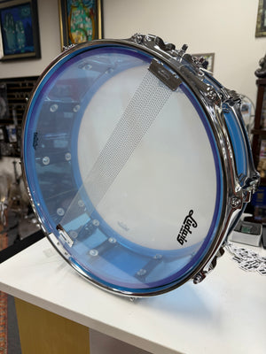 Ludwig Blue Vistalite 14x5” Snare Drum