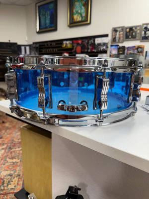 Ludwig Blue Vistalite 14x5” Snare Drum