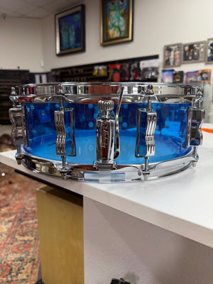 Ludwig Blue Vistalite 14x5” Snare Drum