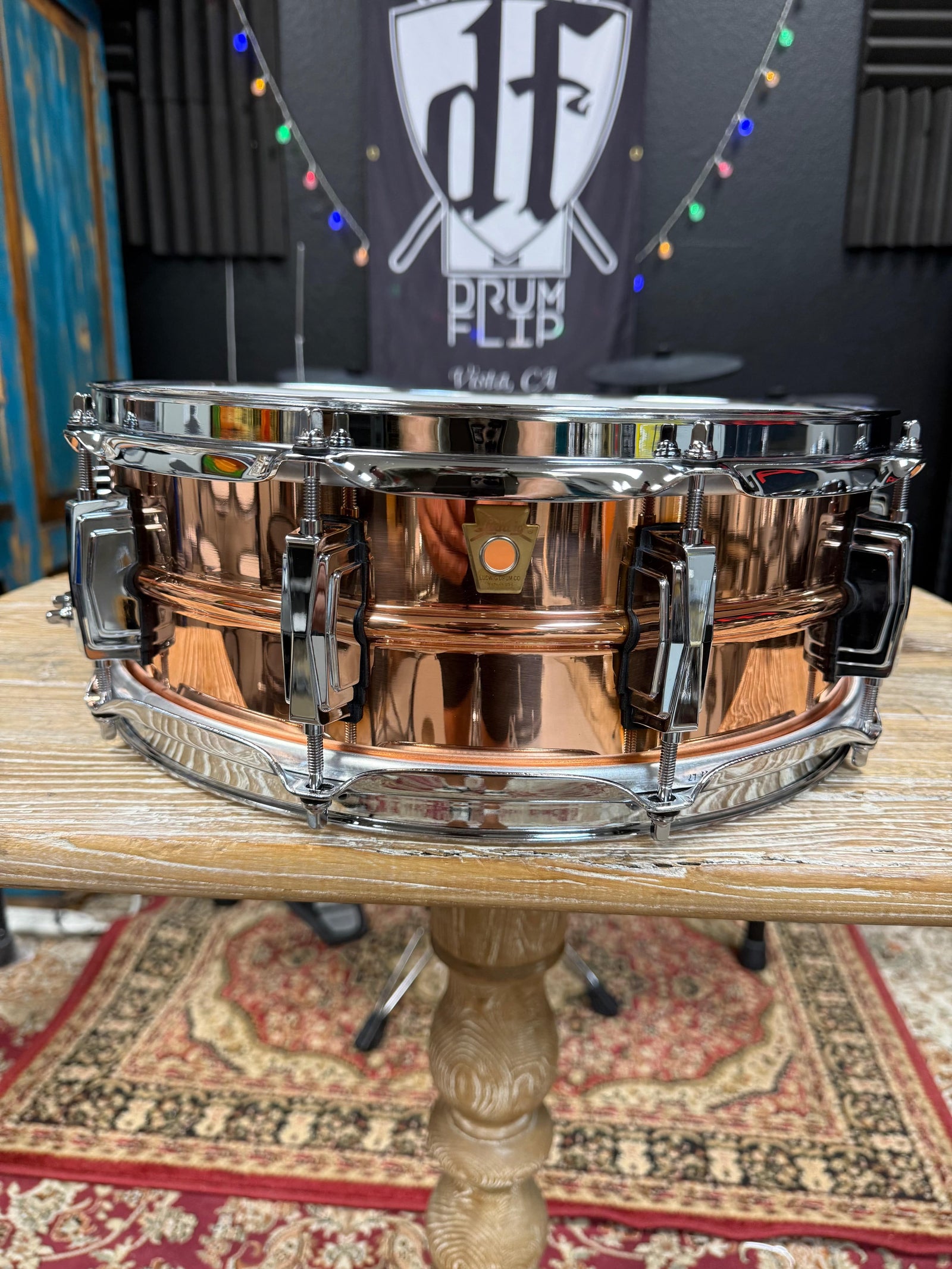 Ludwig Copper-Phonic 14x5” Snare Drum B Stock LC660
