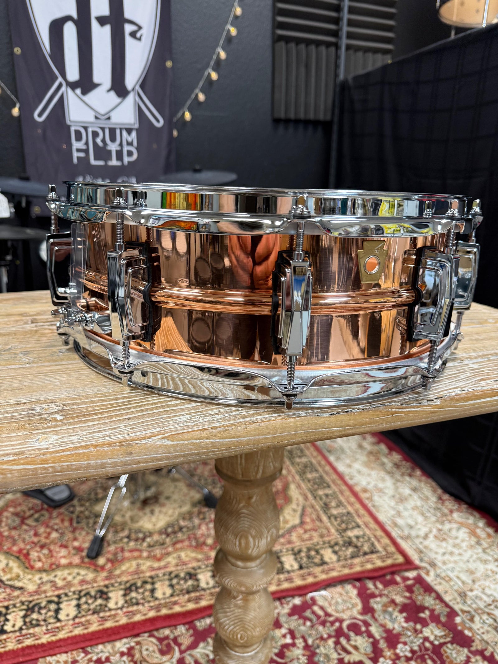 Ludwig Copper-Phonic 14x5” Snare Drum B Stock LC660