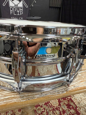 Ludwig Supraphonic Chrome Over Brass 14x5” Snare Drum B Stock