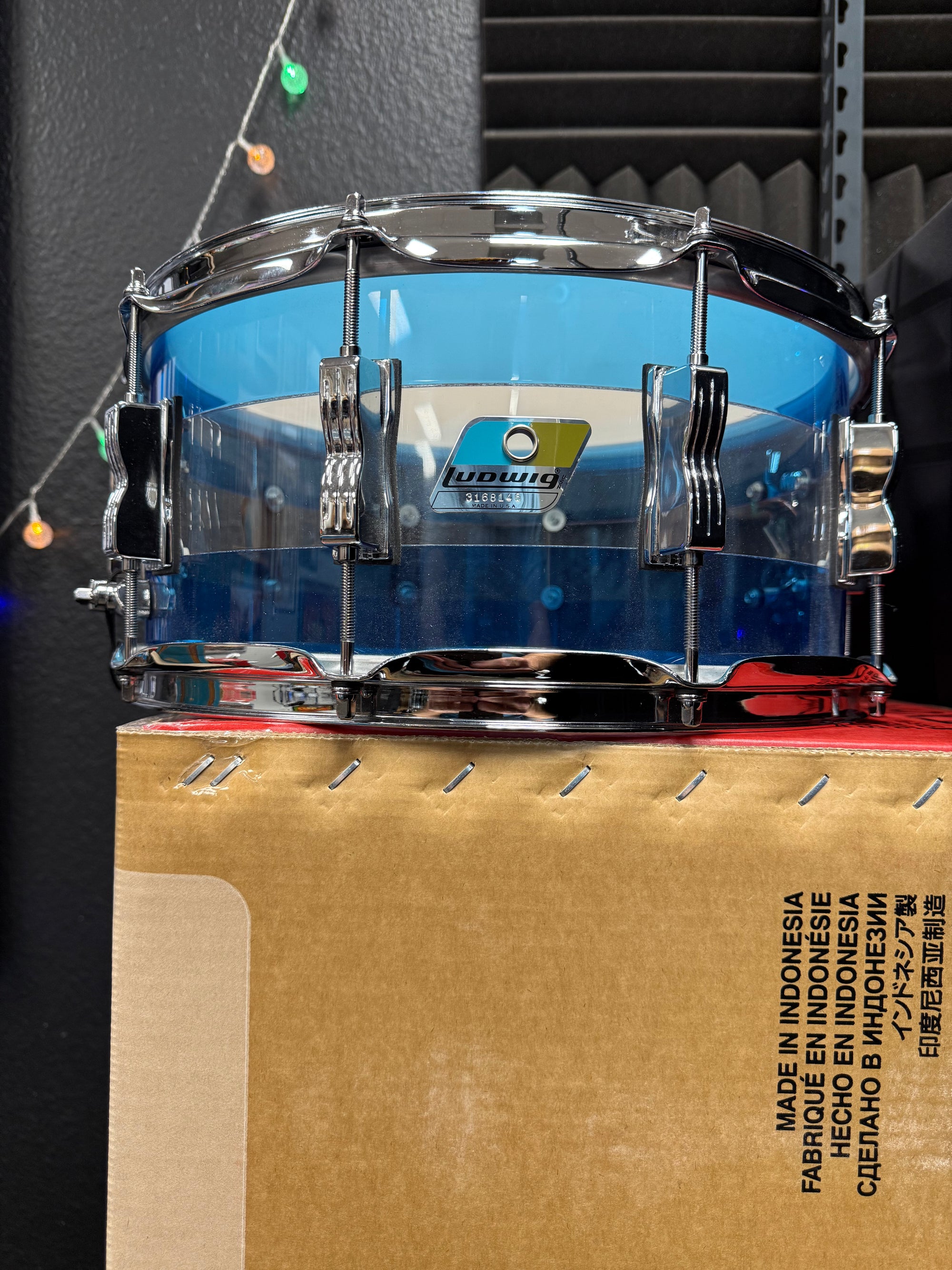 Ludwig Vistalite 50th Anniversary Snare