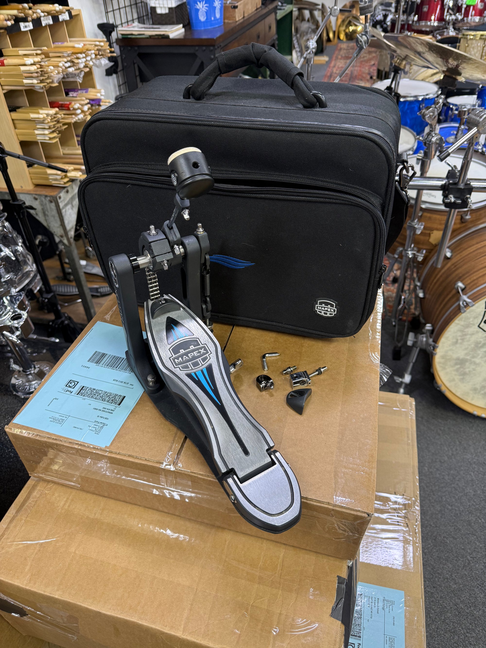 Mapex Falcon Pedal and Case