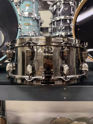 Mapex Black Panther Blade Steel Snare Drum 14x5.5”
