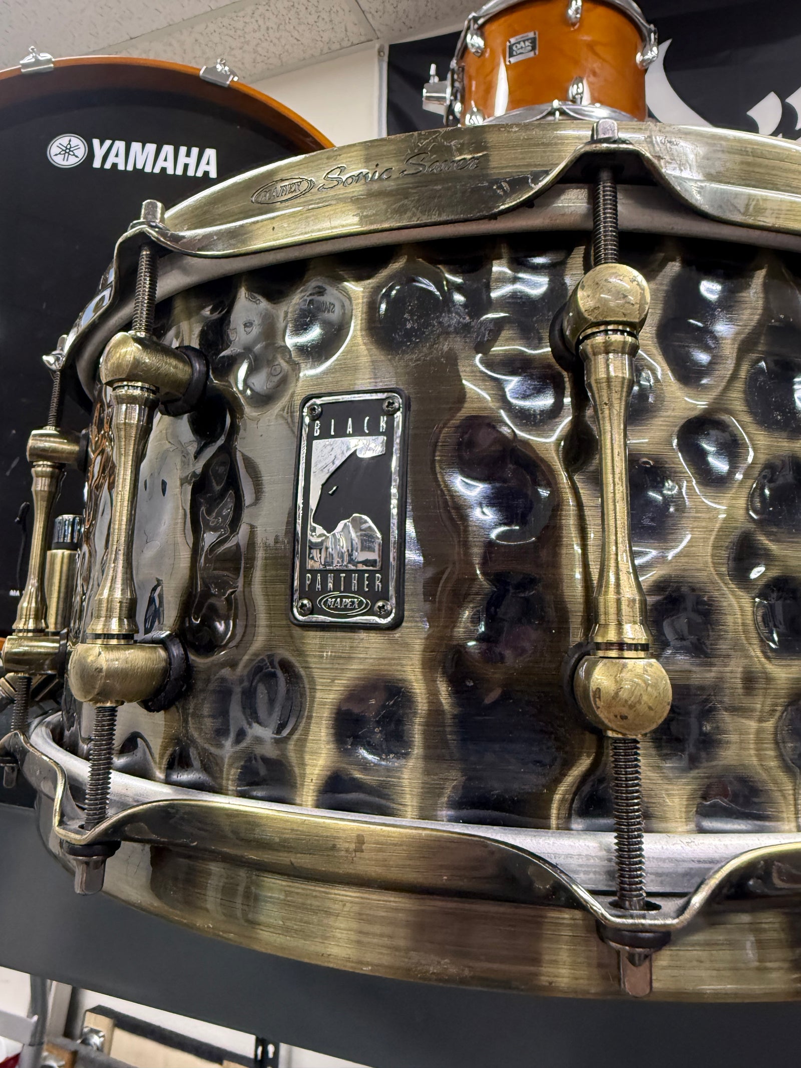 Mapex Black Panther Sledgehammer Brass Snare