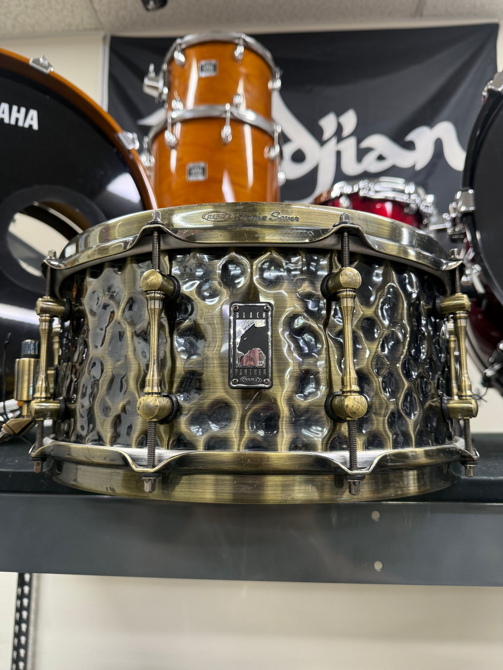 Mapex Black Panther Sledgehammer Brass Snare