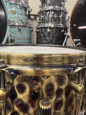 Mapex Sledgehammer 14x6.5” Brass Snare Drum