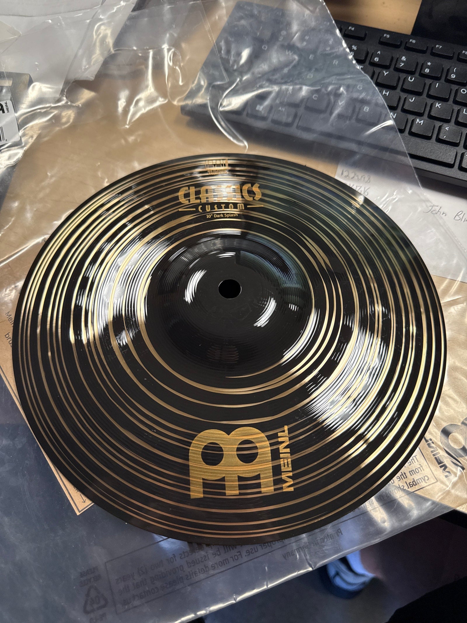 Meinl 10” Classics Custom Dark Splash