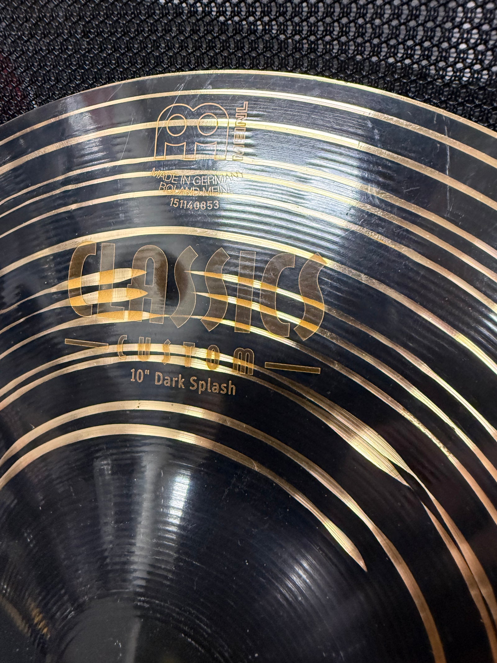 Meinl 10” Classics Custom Dark Splash