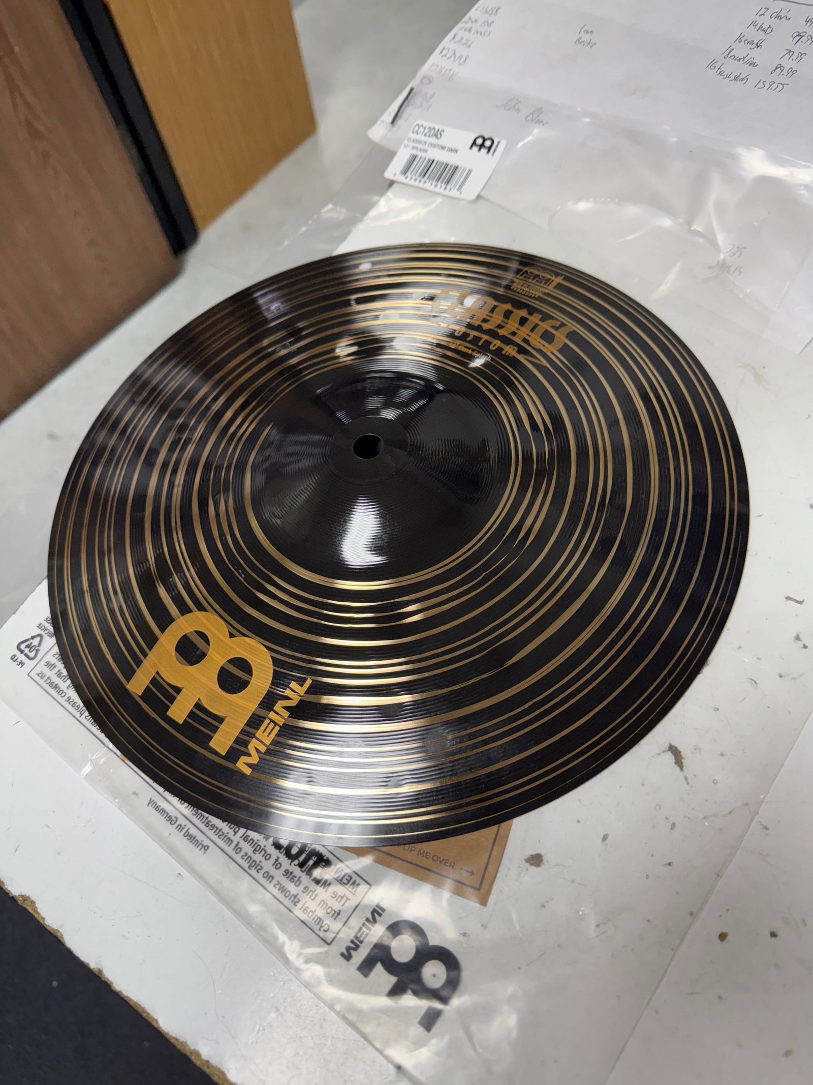 Meinl 12” Classics Custom Dark Splash