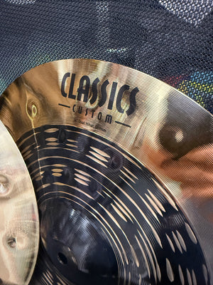 Meinl 14” Classics custom dual hi hats