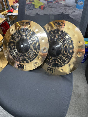 Meinl 14” Classics custom dual hi hats