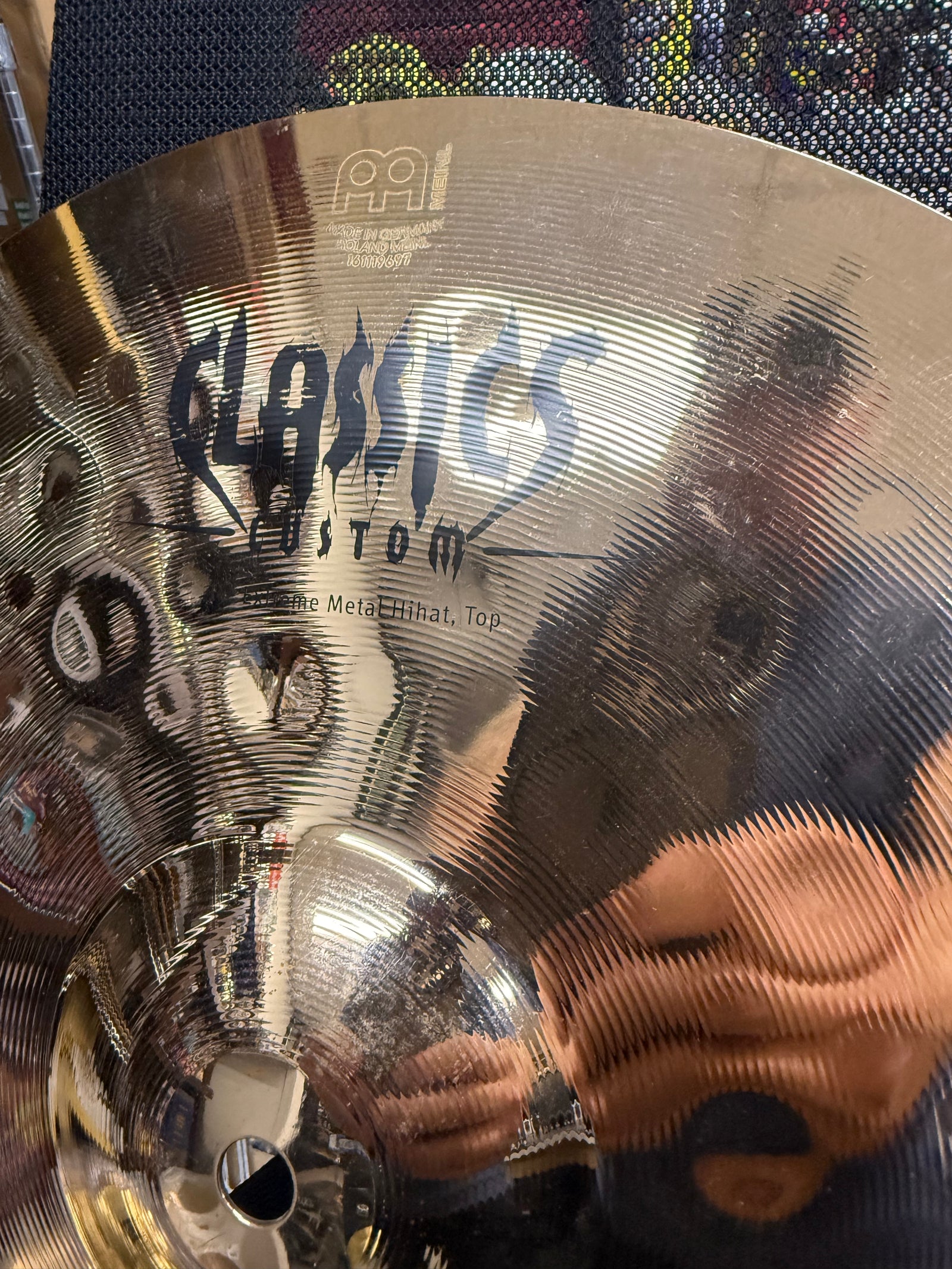 Meinl 14” Classics Custom extreme metal hi hats