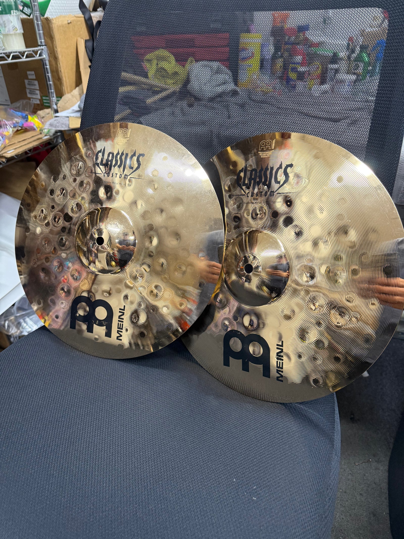 Meinl 14” Classics Custom extreme metal hi hats